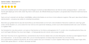 NetGalley Rezension Tree-Drop Der aschgraue Baum