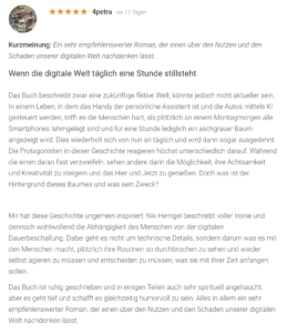 NetGalley Rezension Tree-Drop Der aschgraue Baum